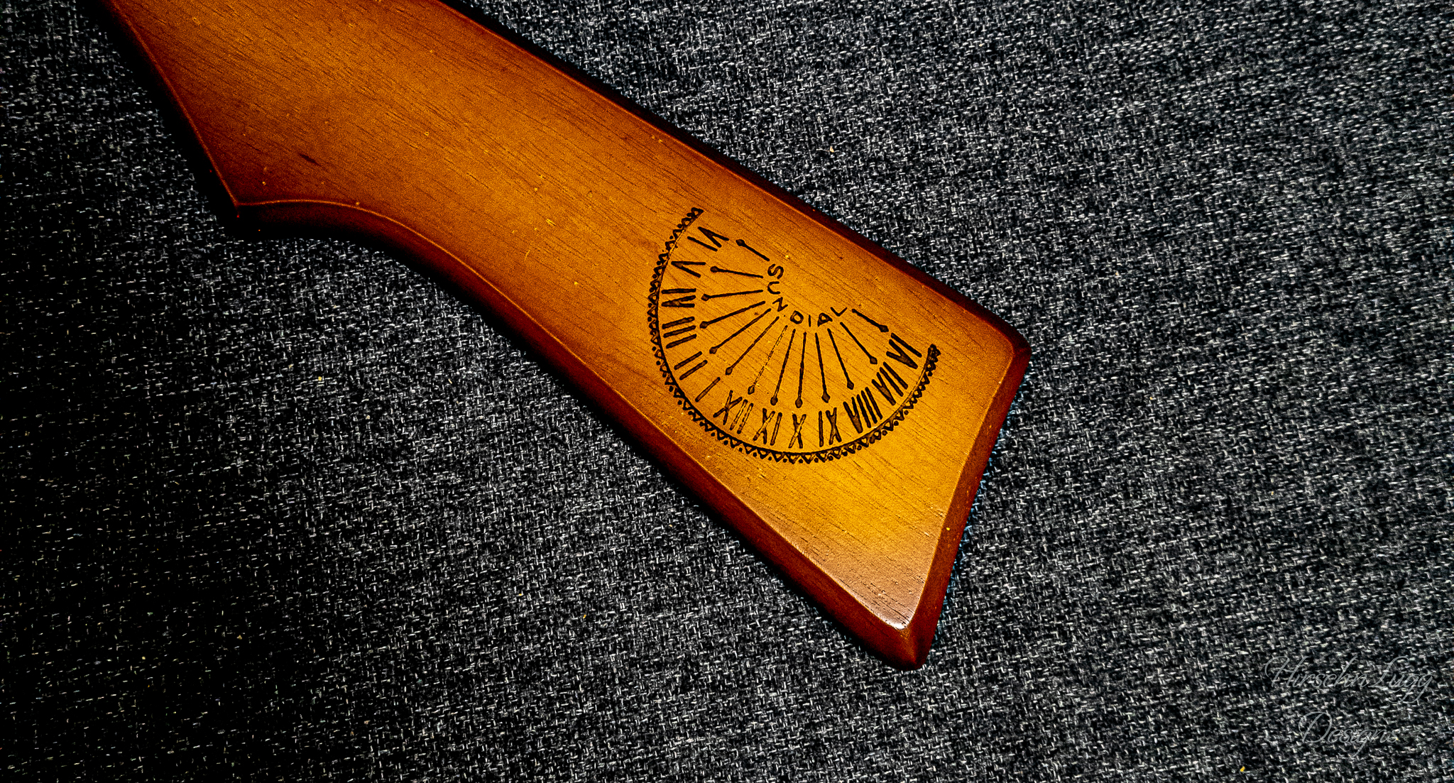 Gewehrschaft nachempfunden 'Daisy Red Ryder BB gun' aus 'A Christmas Story'