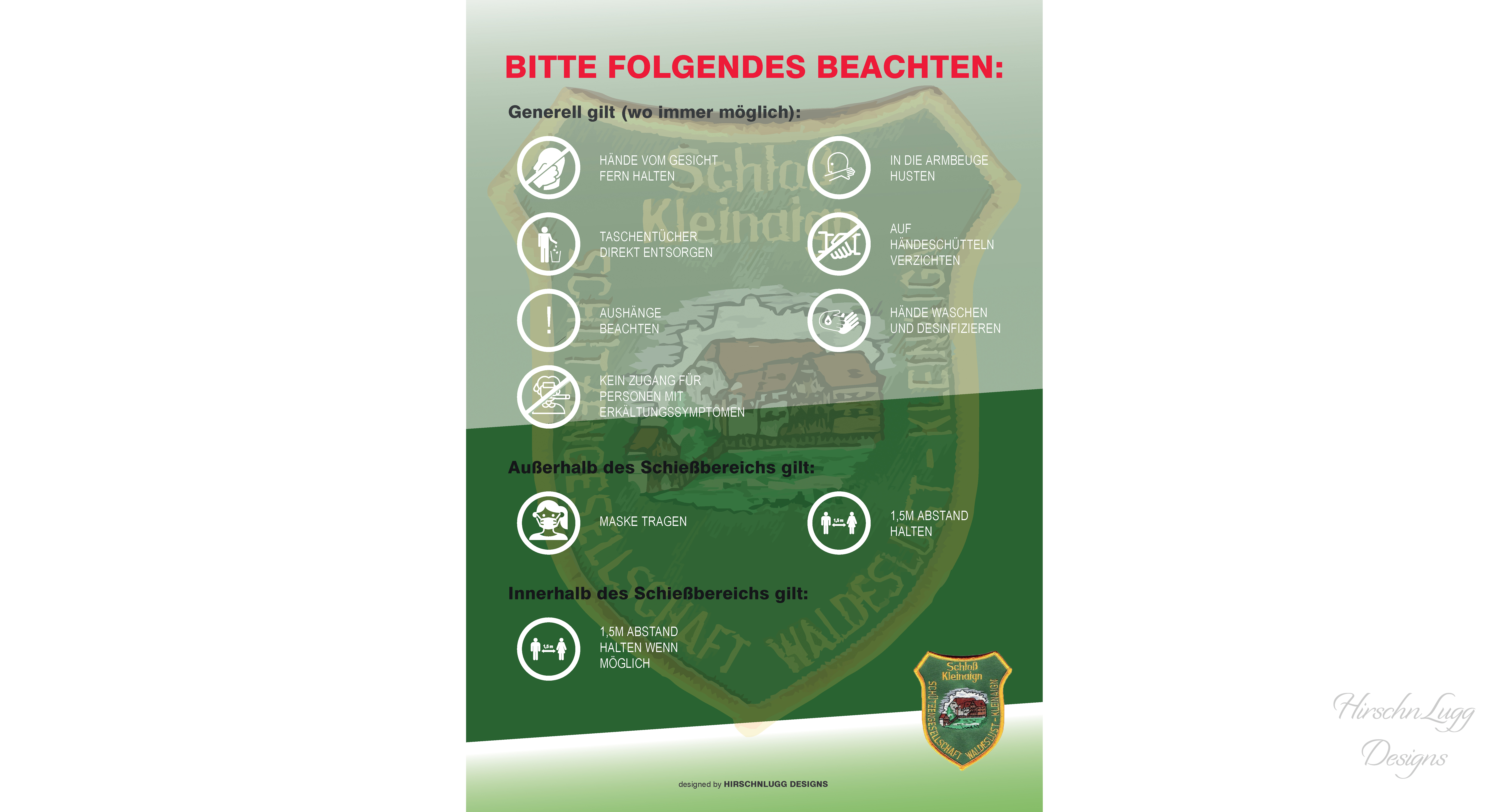 Abstandsregeln Verein