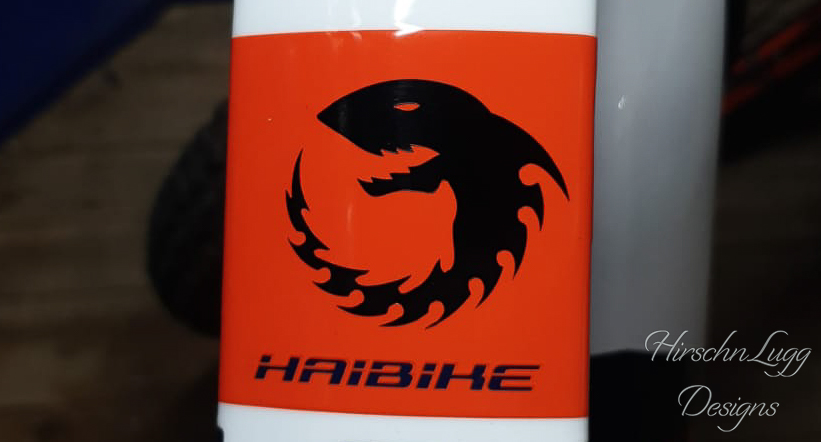 Laserschnitt Klebefolie Haibike